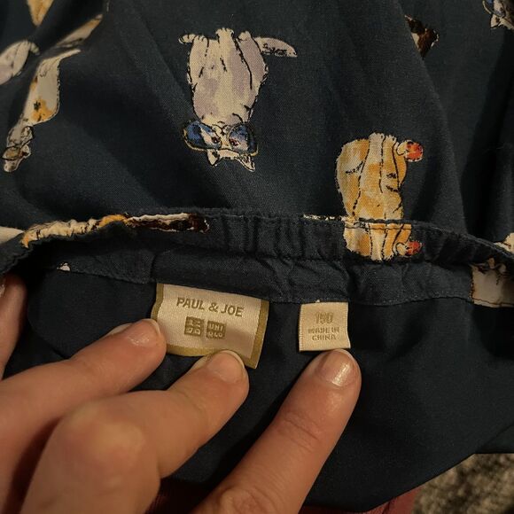 Paul & Joe Uniqlo Cat Dress Kids Size 12 - Picture 4 of 7